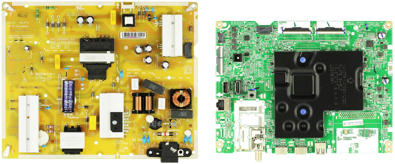 LG 65UT8000AUA Complete LED TV Repair Parts Kit - V5