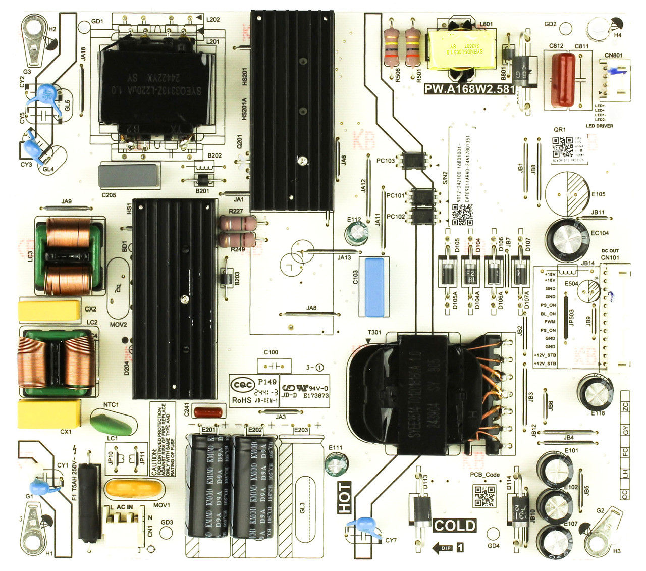 Element 9012-242100-16801001 PW.A168W2.581 Power Supply Unit