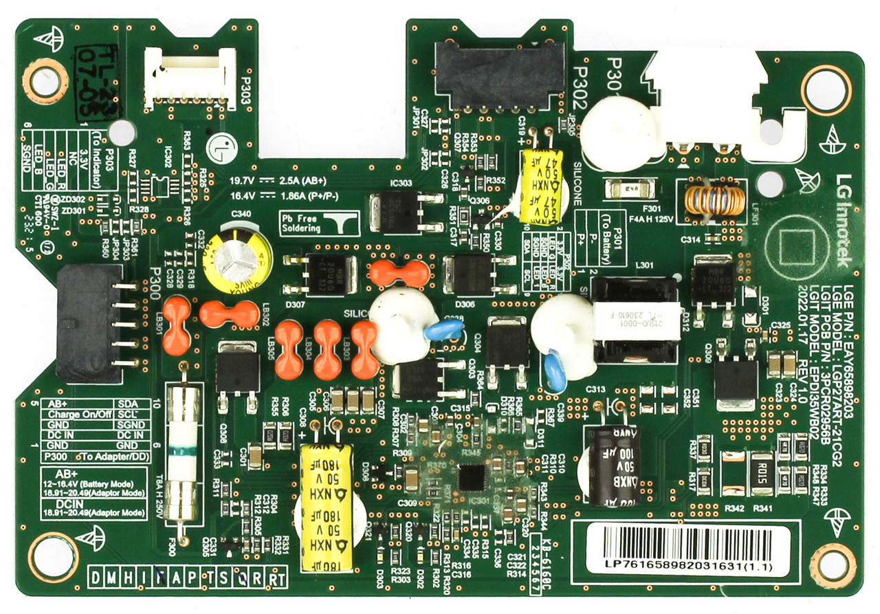 LG EAY65898203 Power Supply/LED Driver Board