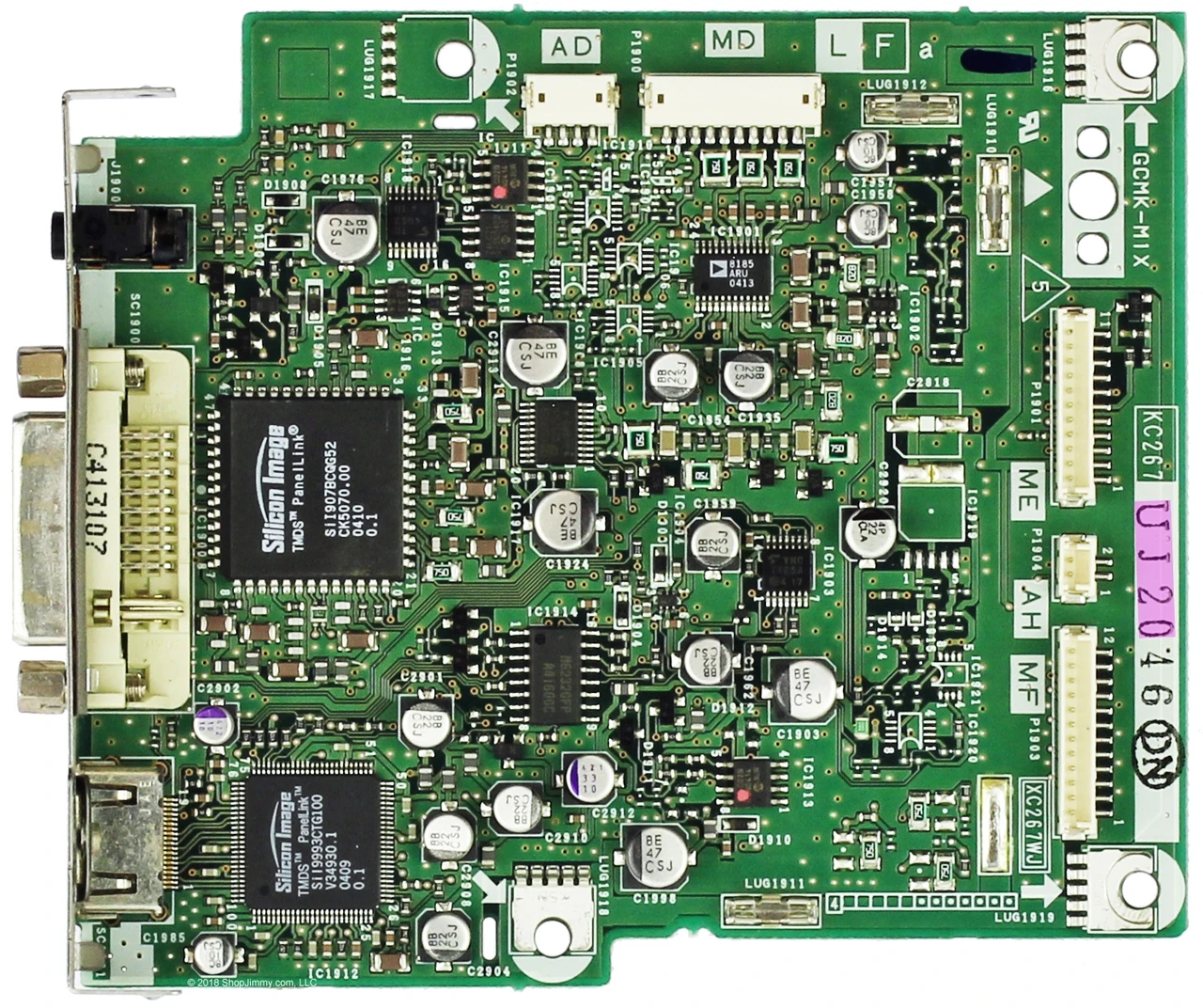 Sharp DUNTKC267VJ20 (KC267, XC267WJ) DVI-D Connector