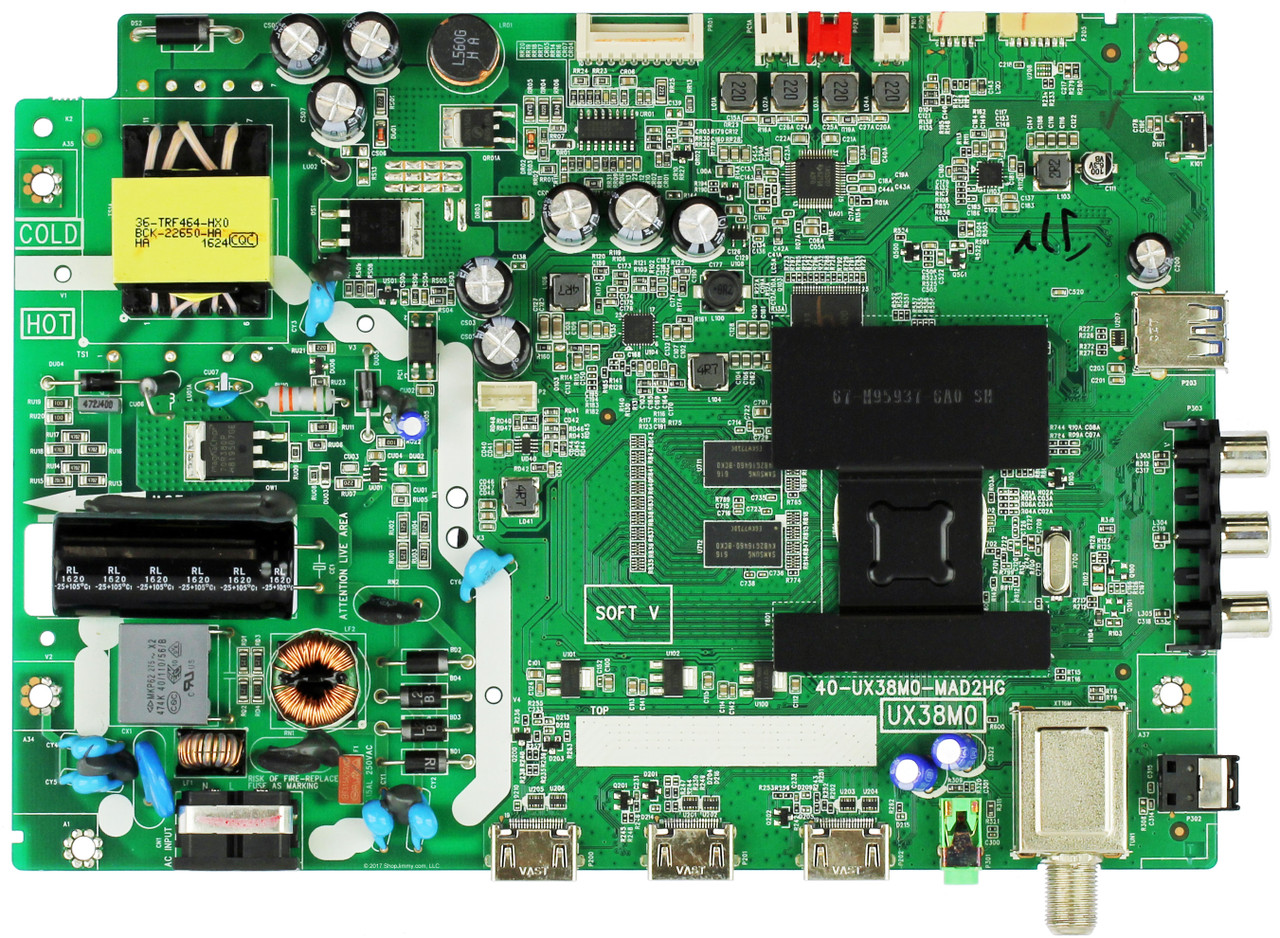 TCL Main Board  32S3750 (32S3750TBAA Version)
