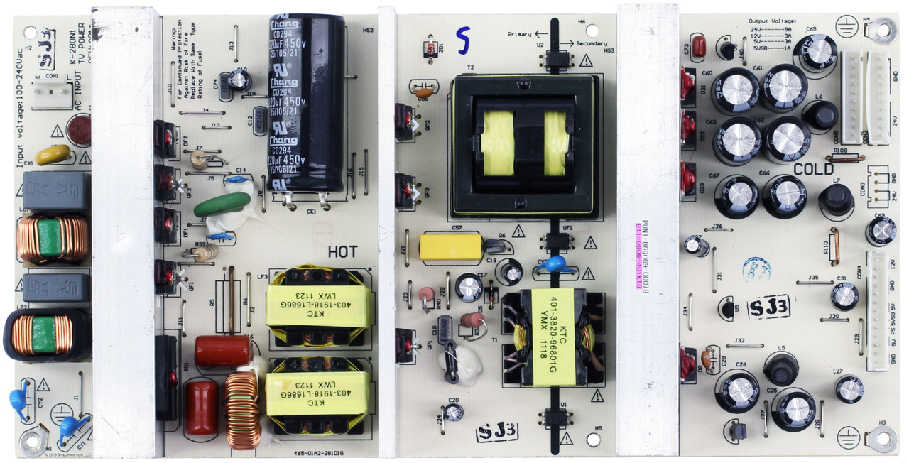 Westinghouse 941-0606-401KTG (K-280N1) Power Supply Unit