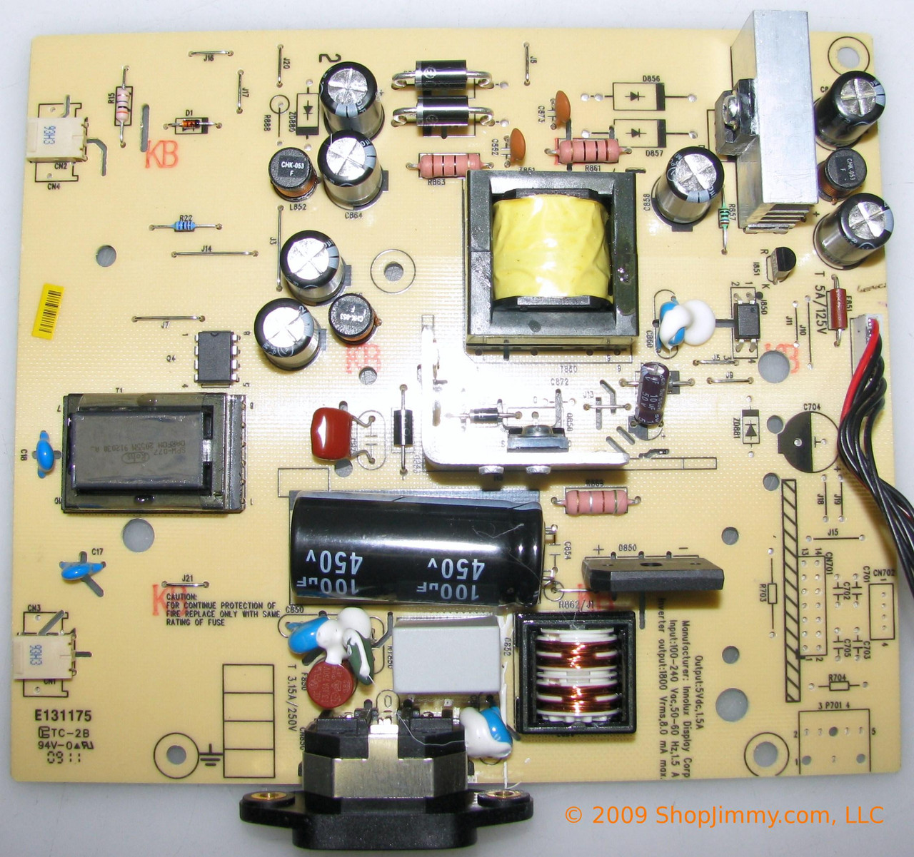 Lenovo 792231400A00R (ILPI-132) Power Supply for L2240PWD(B)