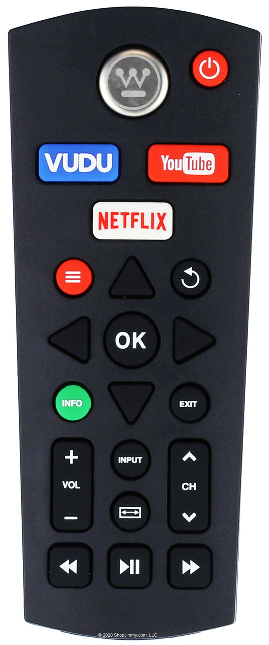 Westinghouse 845-051-03B52 Remote Control -- New