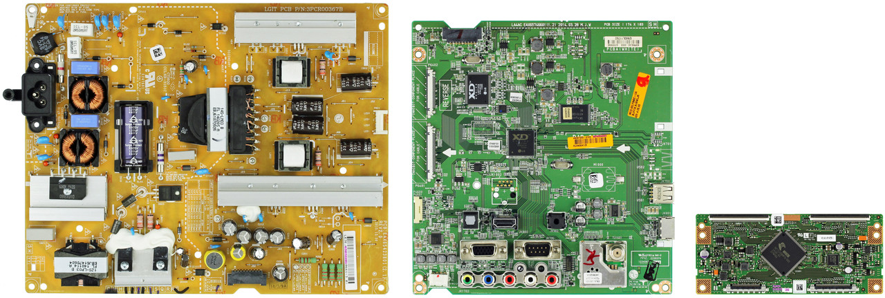 LG 60LY340C-UA.AUSMLJR Complete TV Repair Parts Kit
