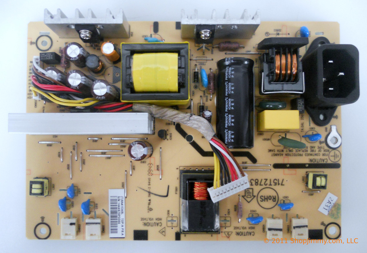 Acer PWTV8A41EABL Power Supply / Backlight Inverter for AT2056