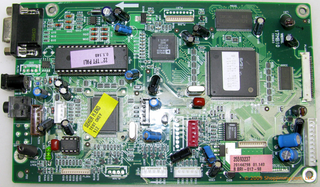 Vestel 20144798 (17MB10, 190603) Signal Board
