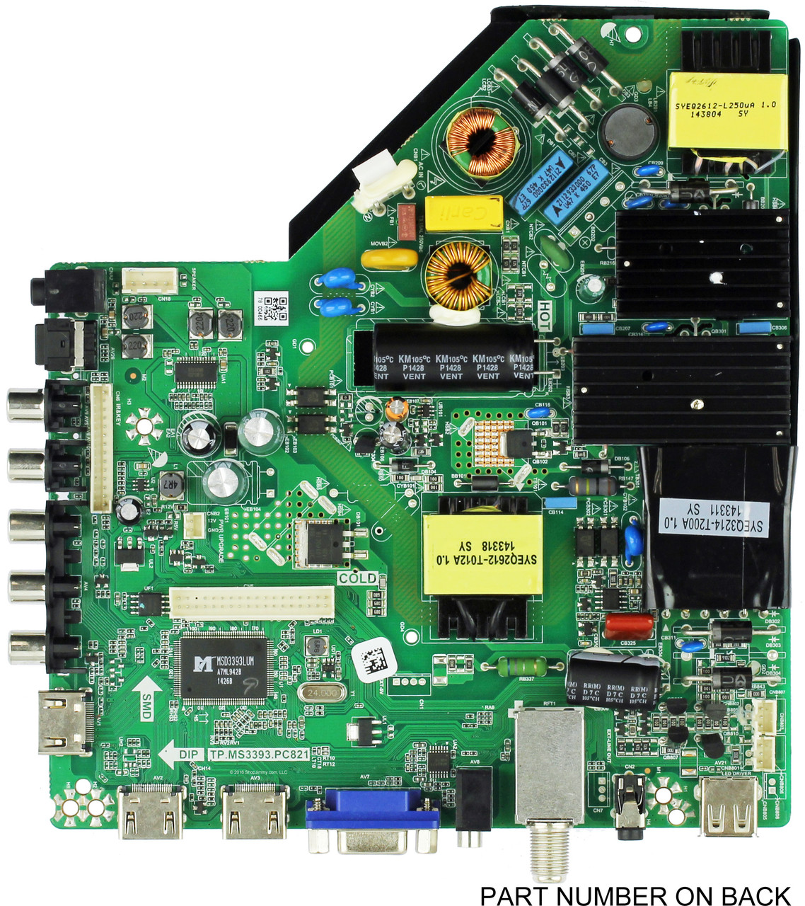 Element 34012398 Main Board / Power Supply for ELEFW504