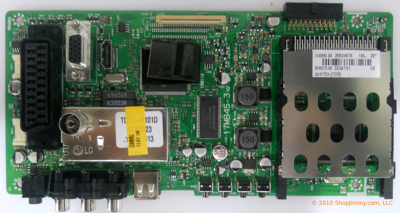 Vestel 20504679 (17MB45-3 V2) Main Board for 22BV500B