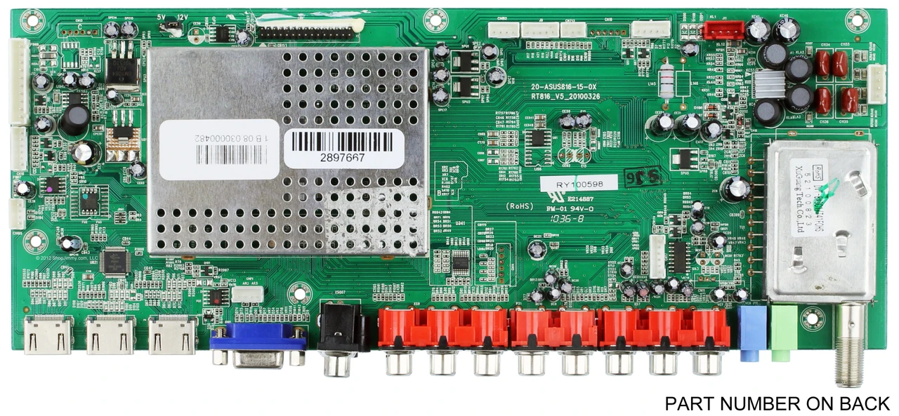 Element TI10143-3-03 (20-ASUS816-15-0X) Main Board