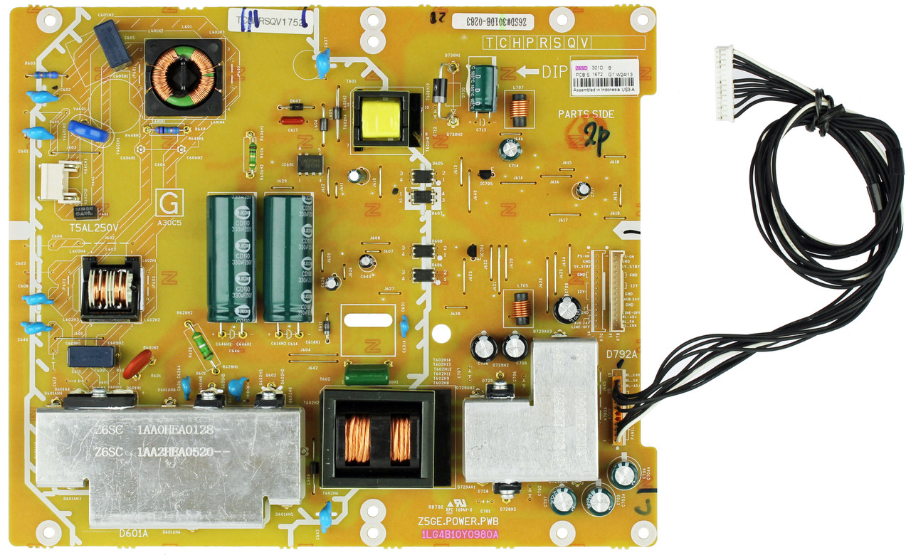 Sanyo 1LG4B10Y0980A Z6SD Power Supply Board