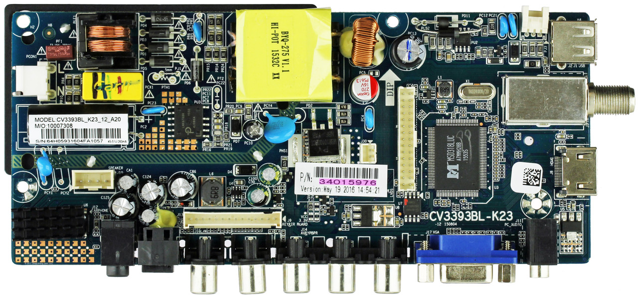 Element Main Board 34015976 for ELEFT195 (SN beginning with E6A0M)