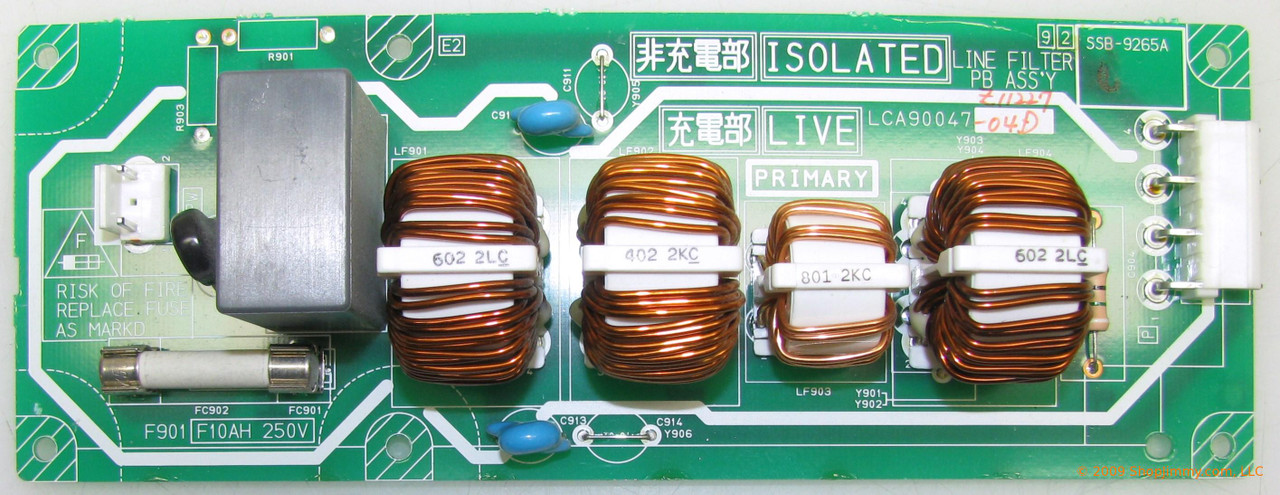 JVC LCA90047-04D (LCB90047-001D) Filter Board for VM-42DX