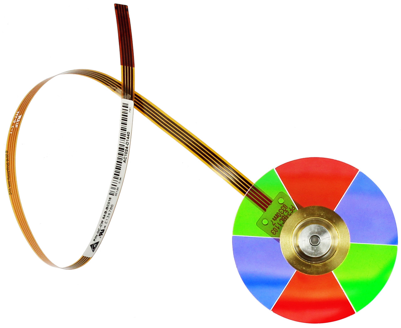 Toshiba 75005448 (OC-CW6AB-BC016) Color Wheel--New/OEM