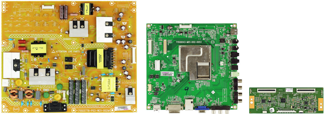 Viewsonic CDE4600-L LED Commercial Display Repair Parts Kit (SEE NOTE)