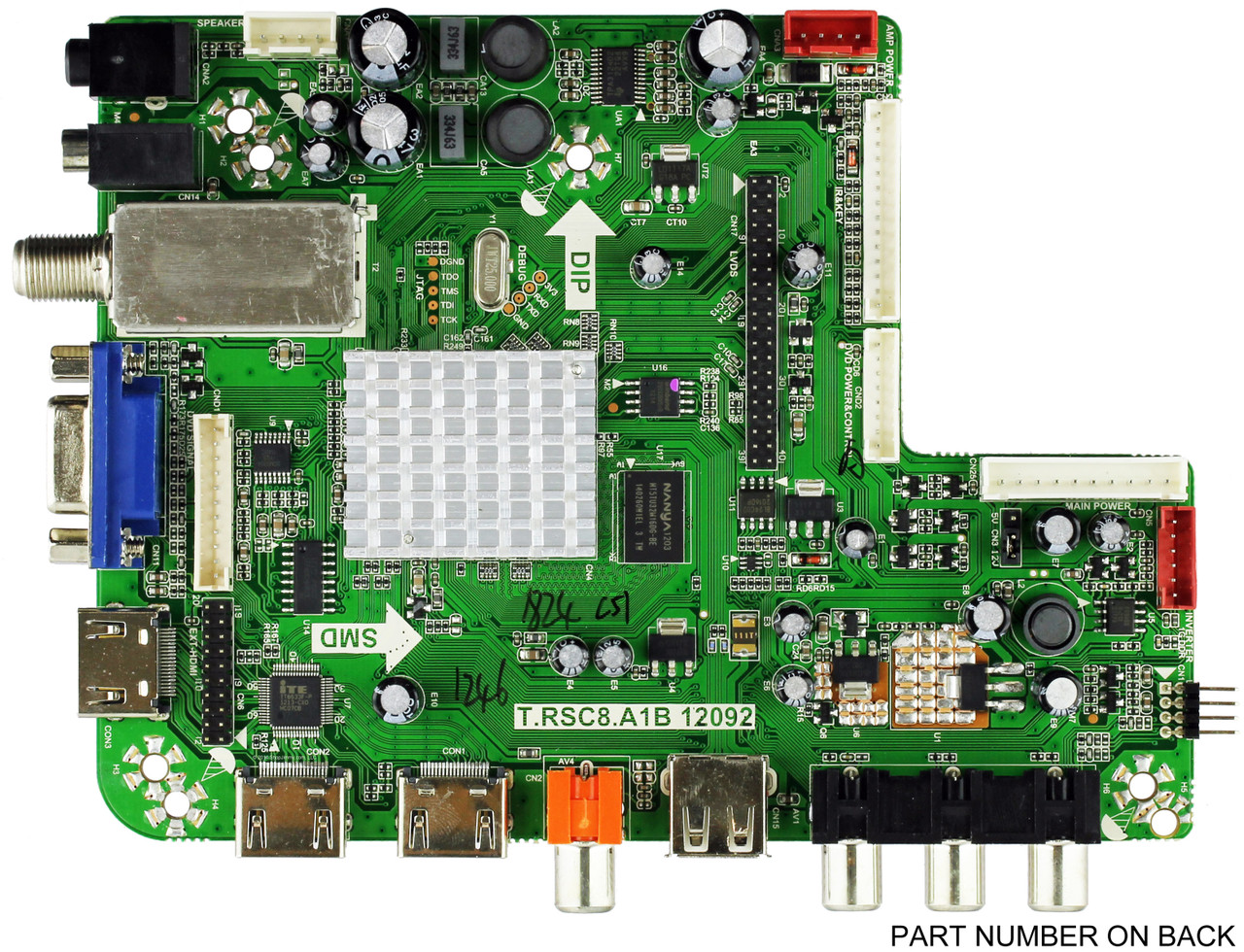 Quantum View 1B2E1824 Main Board for QTE5511F Version 1