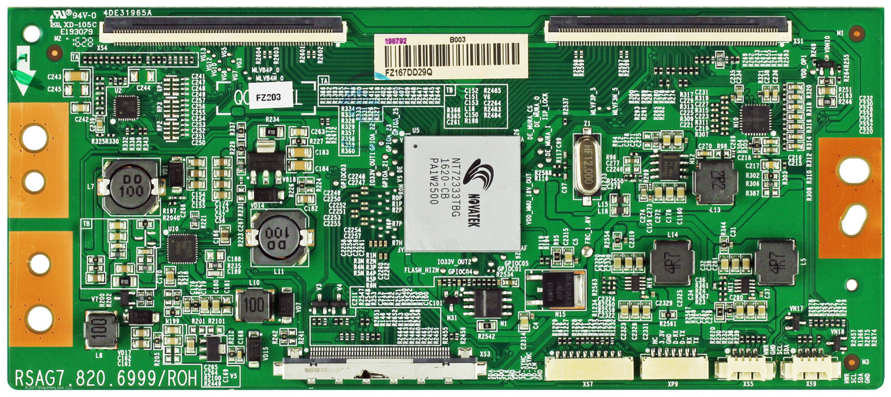 Sharp/Hisense 198792 T-Con Board