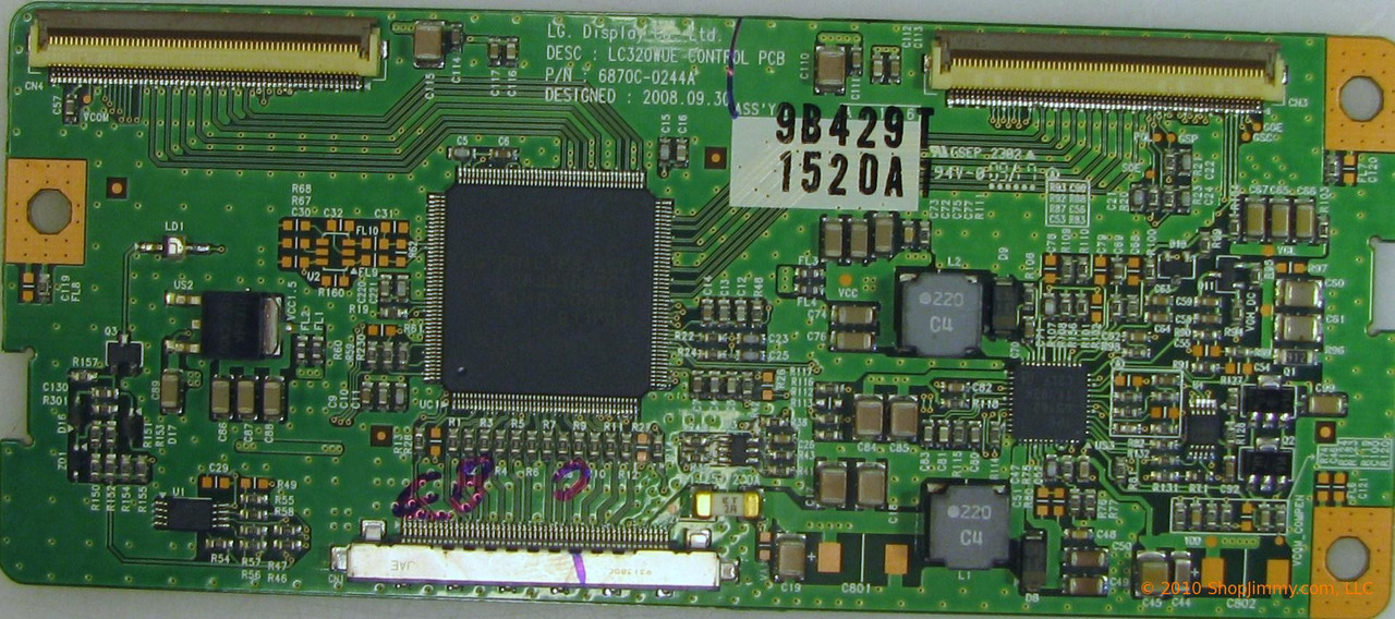Vizio 6871L-1520A (6870C-0244A) T-Con Board for VA320M