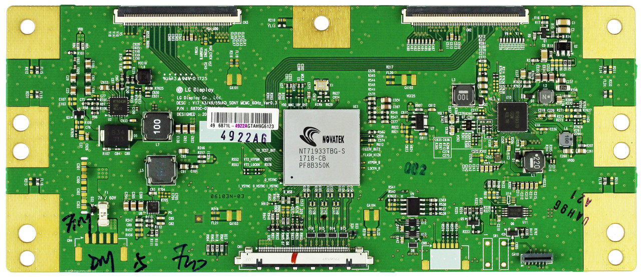 Sony T-Con Board 1-897-119-11 - Thumbnail 2