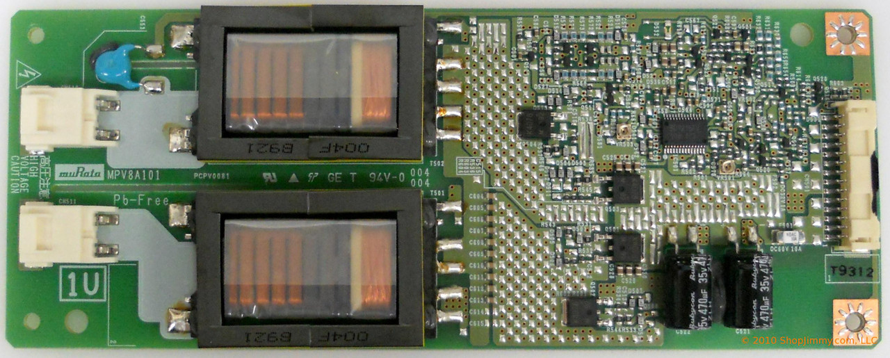 IPS Alpha MPV8A101 (PCPV0081, TA9304042) Backlight Inverter