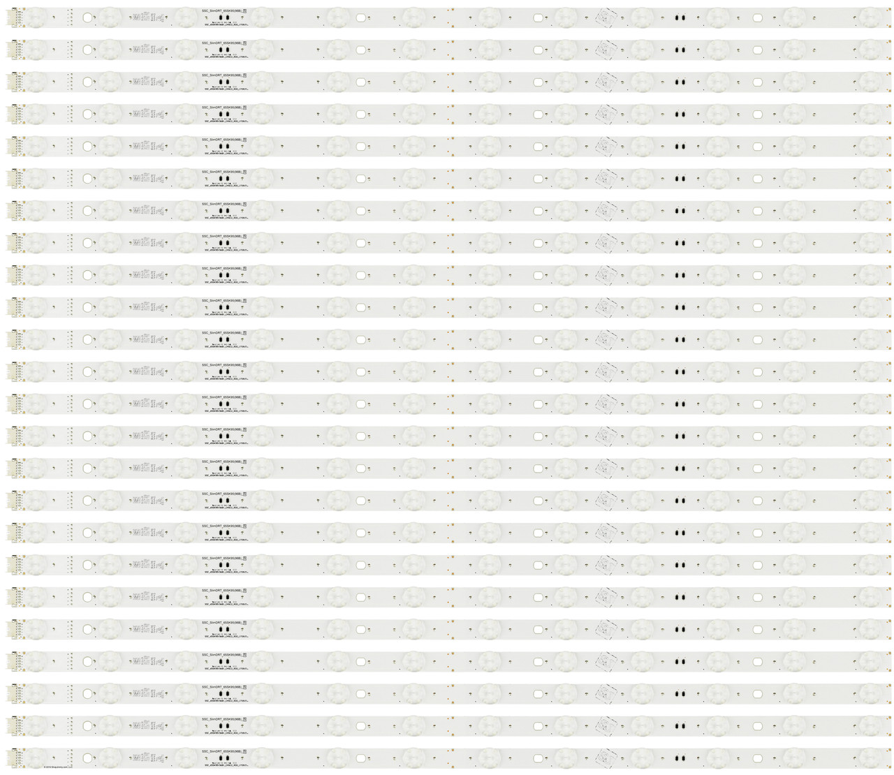 LG EAJ64448701 SSC SlimDRT 65SK95(96B) LED Backlight Strips (24) 65SK9500PUA 