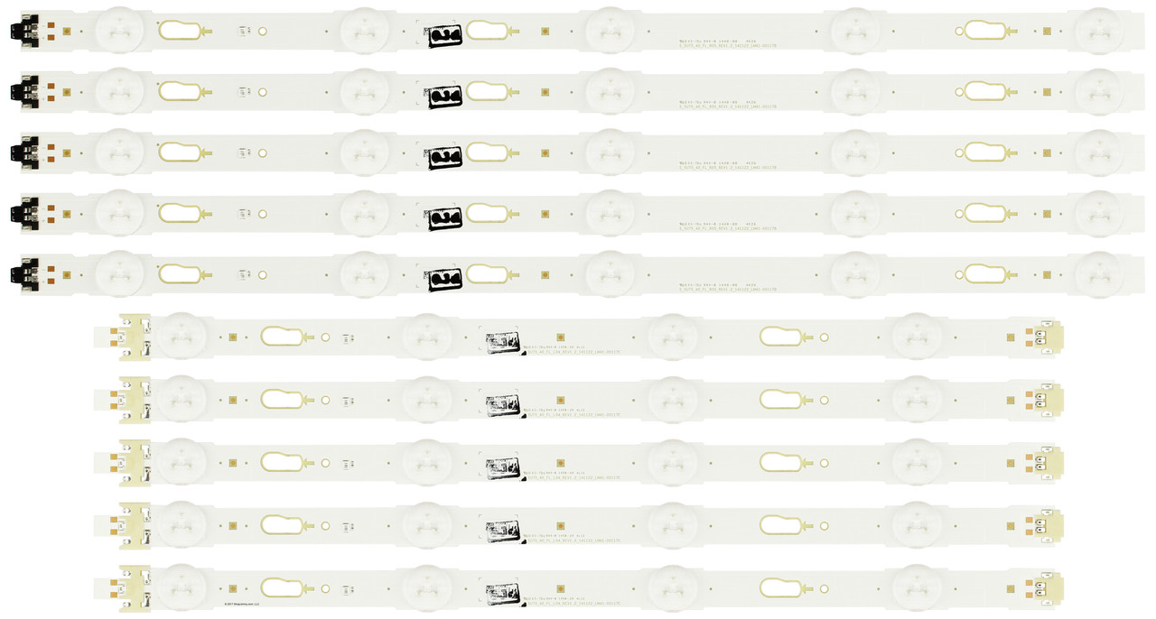 Samsung UN40JU6400F UN40JU640DF UN40JU6500F UN40JU650DF LED Backlight Strips-10