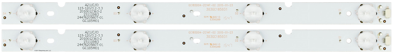 303GC185031 Replacement LED Backlight Bars/Strips