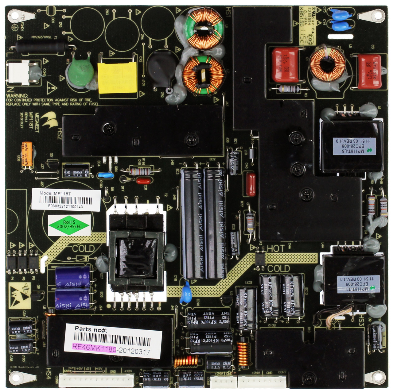 RCA RE46MK1180 (MP118T) Power Supply Unit