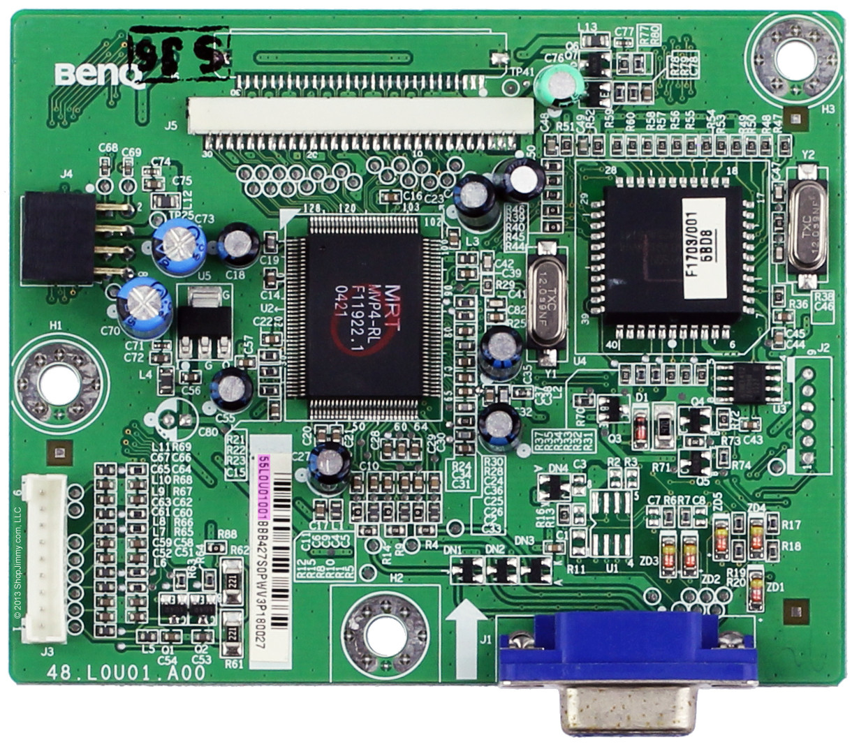 HP 55.L0U01.001 (48.L0U01.A00) Main Board for F1703