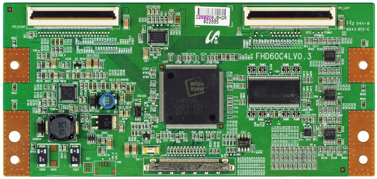 Samsung LJ94-02582C (FHD60C4LV0.3) T-Con Board