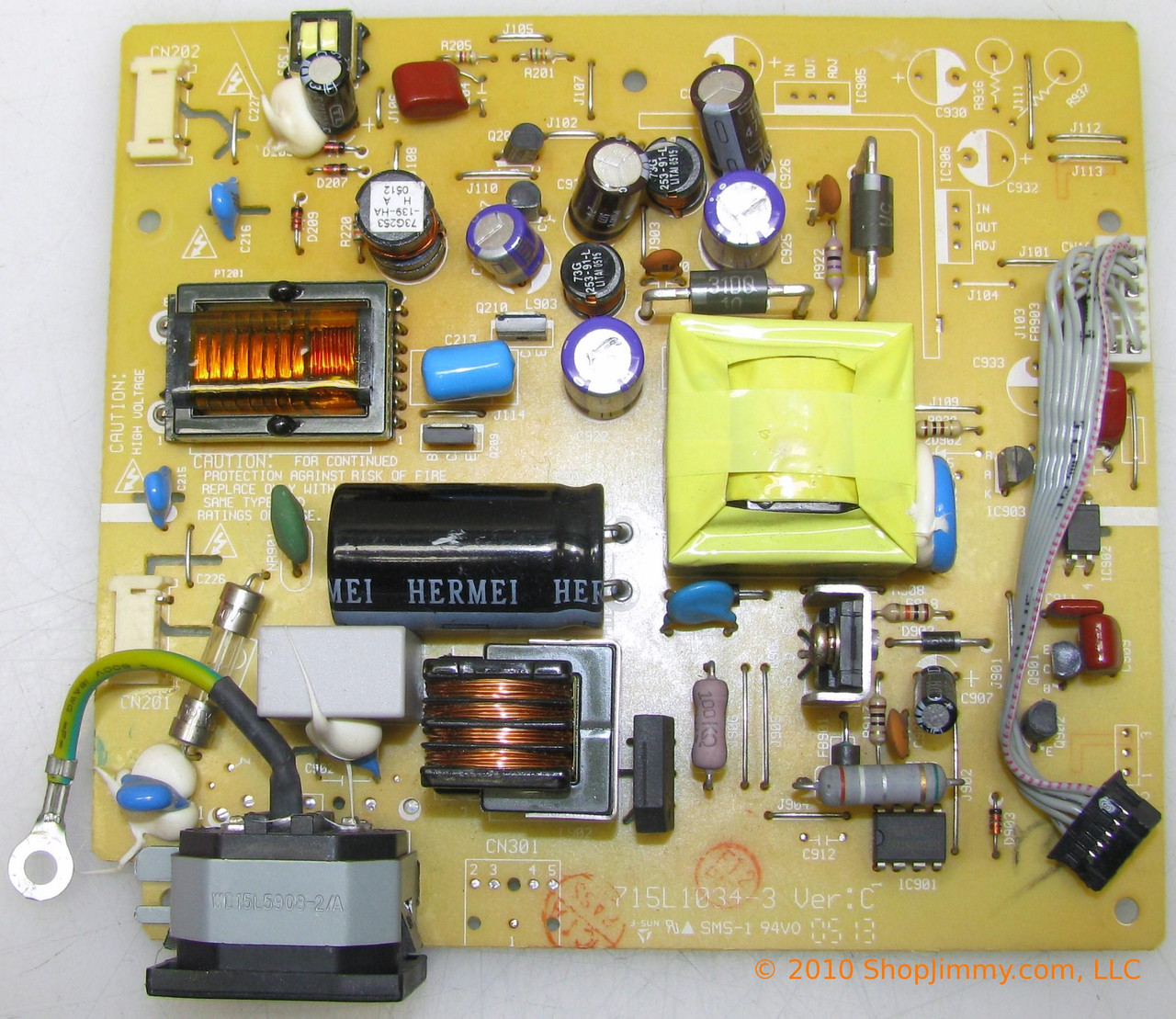 Acer ADTV5215A1E16 Power Supply / Backlight Inverter