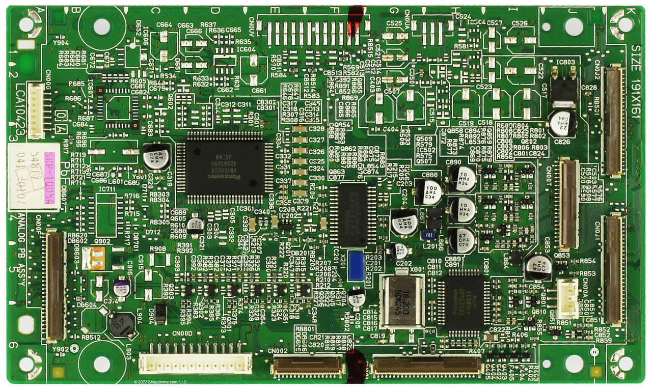 JVC SRP-1005A-M2 (LCA10423) Analog Signal Board