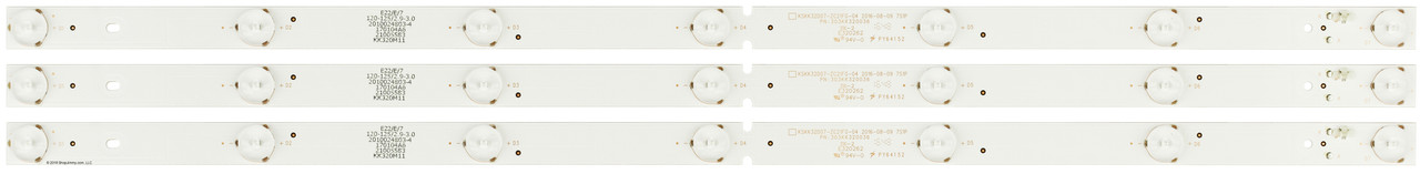 Element 303KK320036 LED Backlight Strips (3)