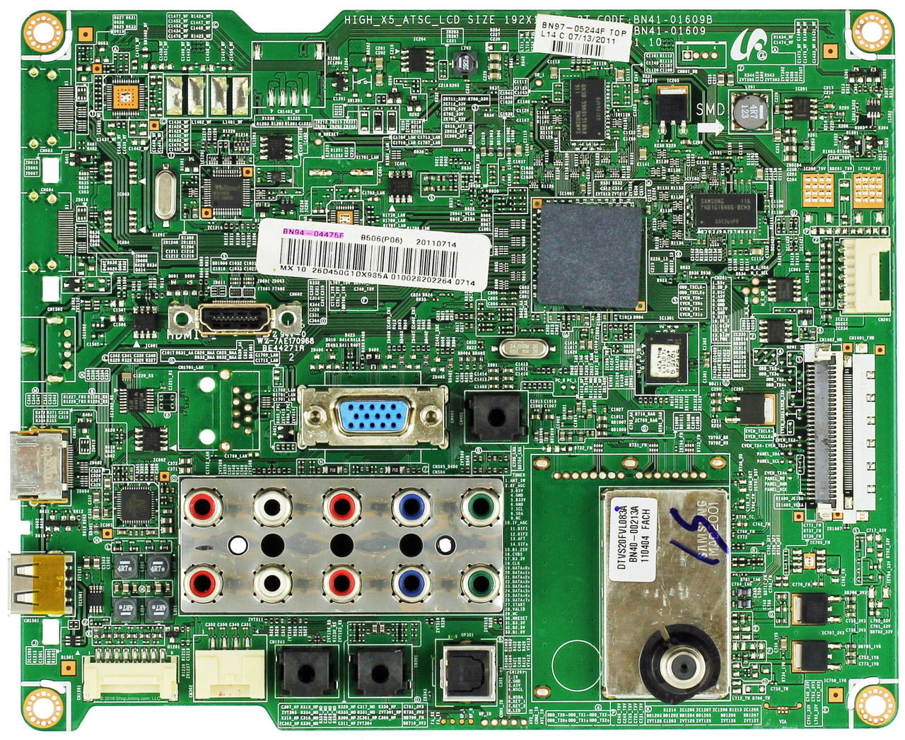 Samsung BN94-04475F Main Board for LN26D450G1DXZA
