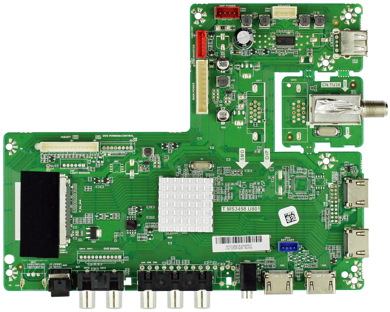 Vidao Main Board for V4055HD 4K LED TV