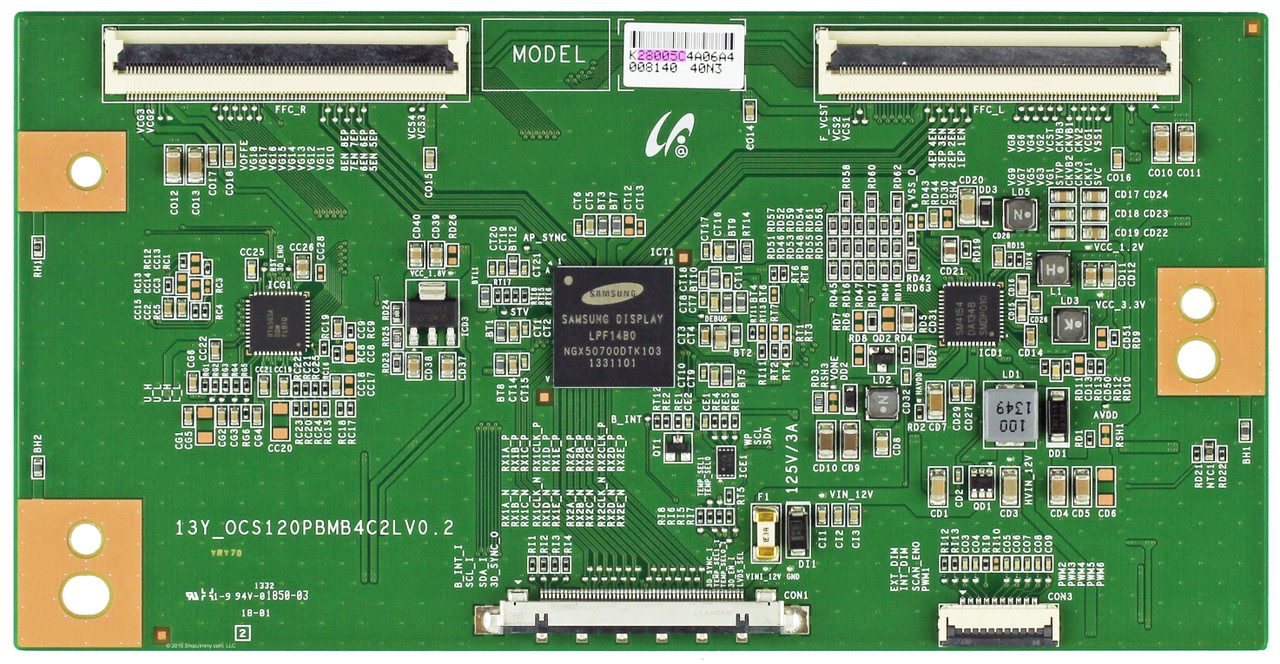Element/RCA LJ94-28005C T-Con Board