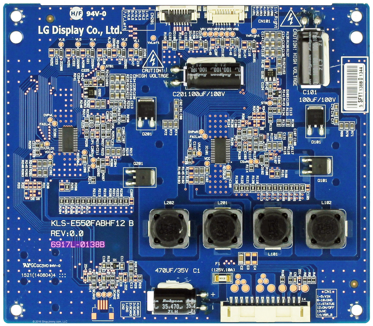 LG 6917L-0138B (KLS-E550FABHF12 B) LED Driver