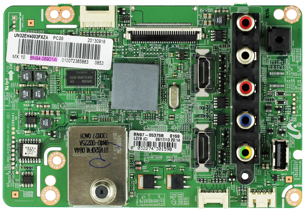 Samsung BN94-06901W Main Board for UN32EH4003FXZA (Version QD06 / CN02)