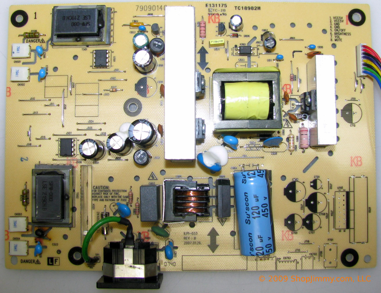 ViewSonic 791031400000R (490901400100R) Power Supply Unit