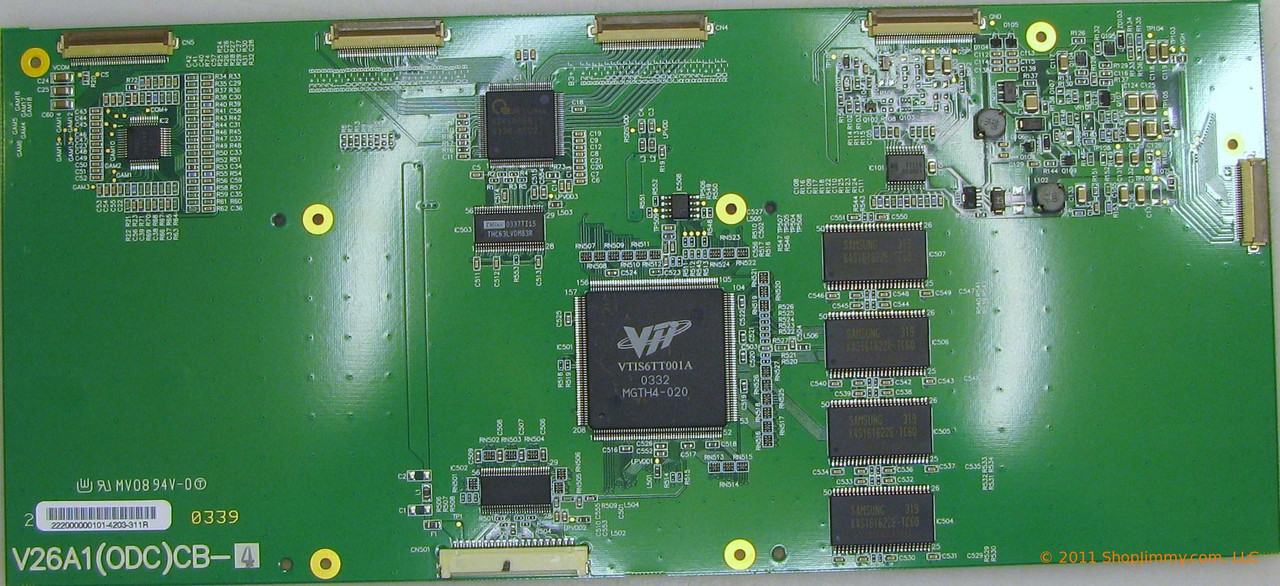 Niko Display 222000000102 / 222000000101 T-Con Board for OTP-2613W