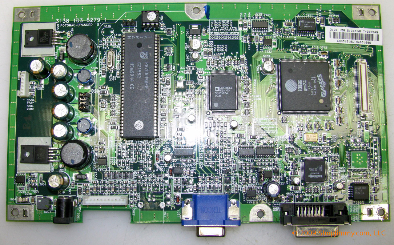 Dell 313815851310 (31381035279) Main Board for 1501FP