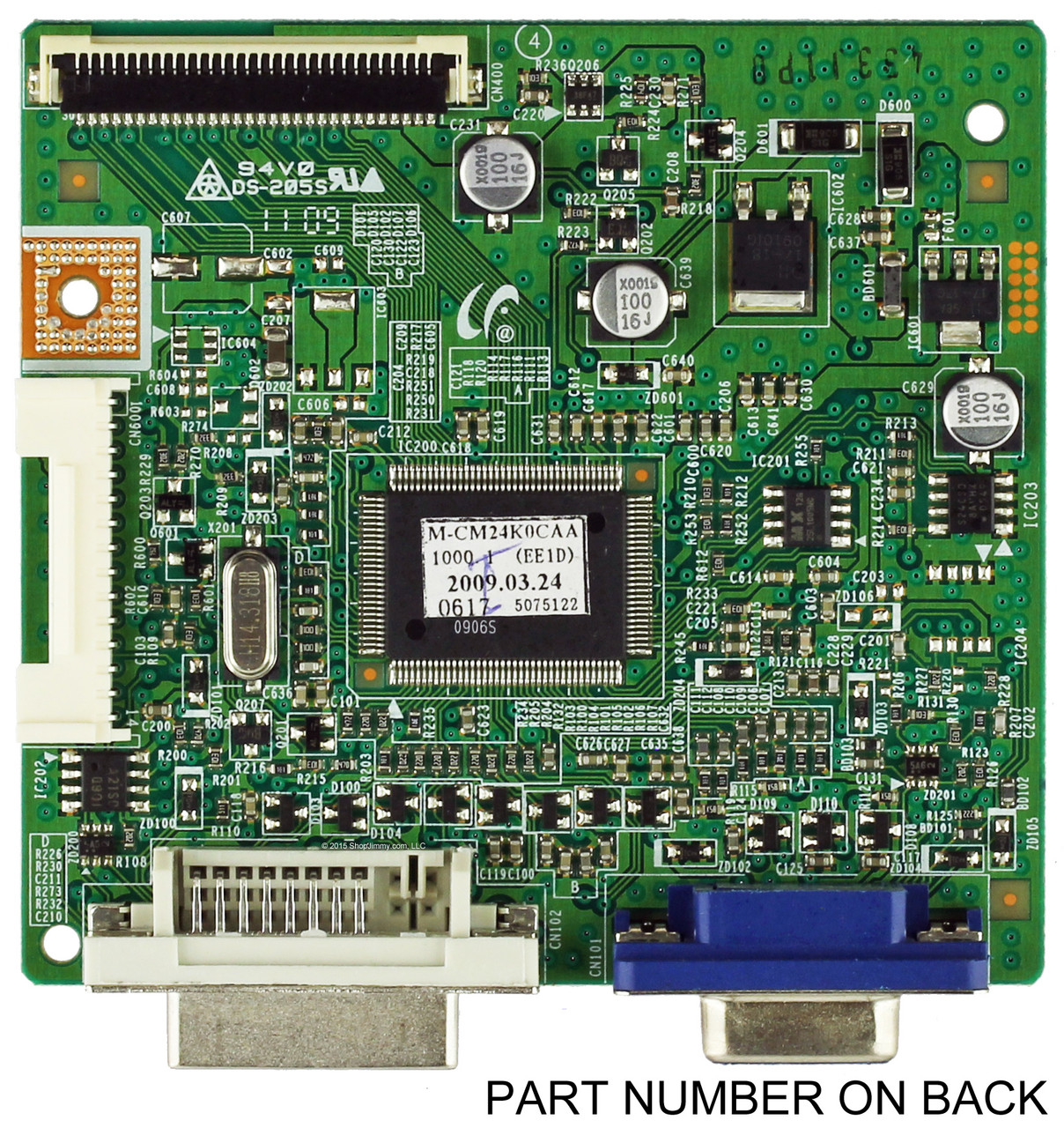 Samsung BN94-02051J Main Board for LS24CMKKFV/ZA 2433BW