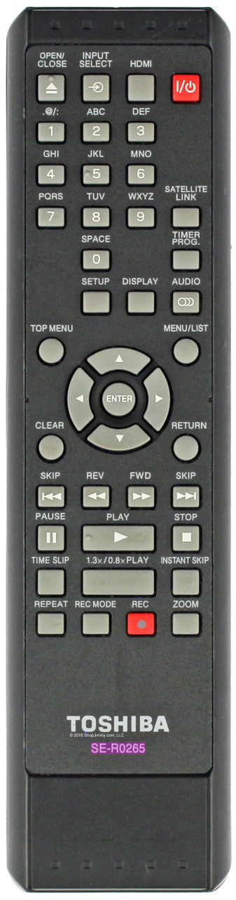Toshiba 79103439(SE-R0265) Remote Control