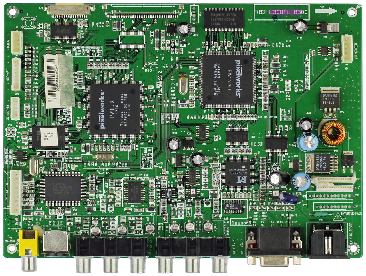 Audiovox 667-L30B1L-83 Signal Processing Board