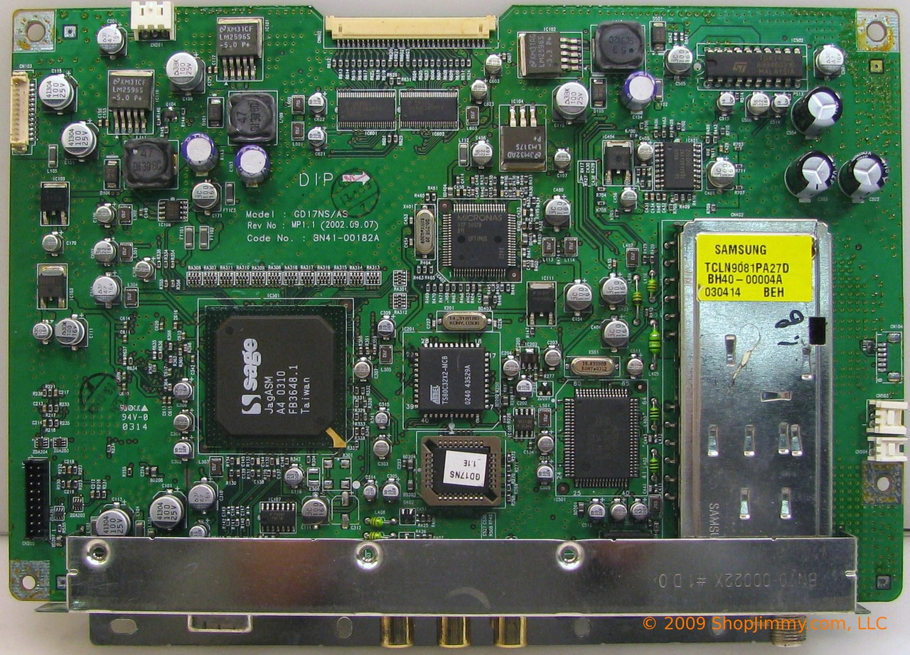 Samsung BN94-00311A Main Board for GD17NSSS 170MP PLUS