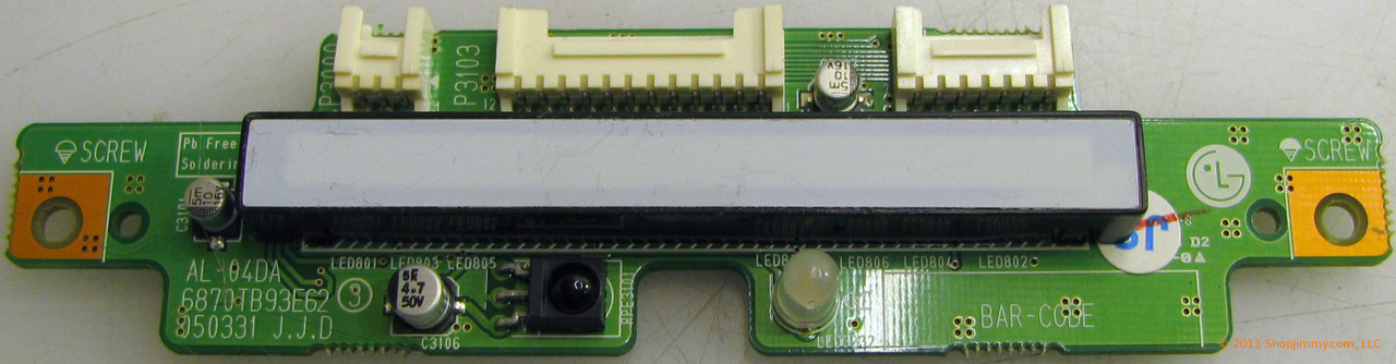 LG 6870TB93E62 Sensor Assy