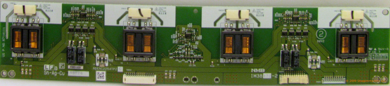 Sharp RDENC2254TPZC Backlight Inverter