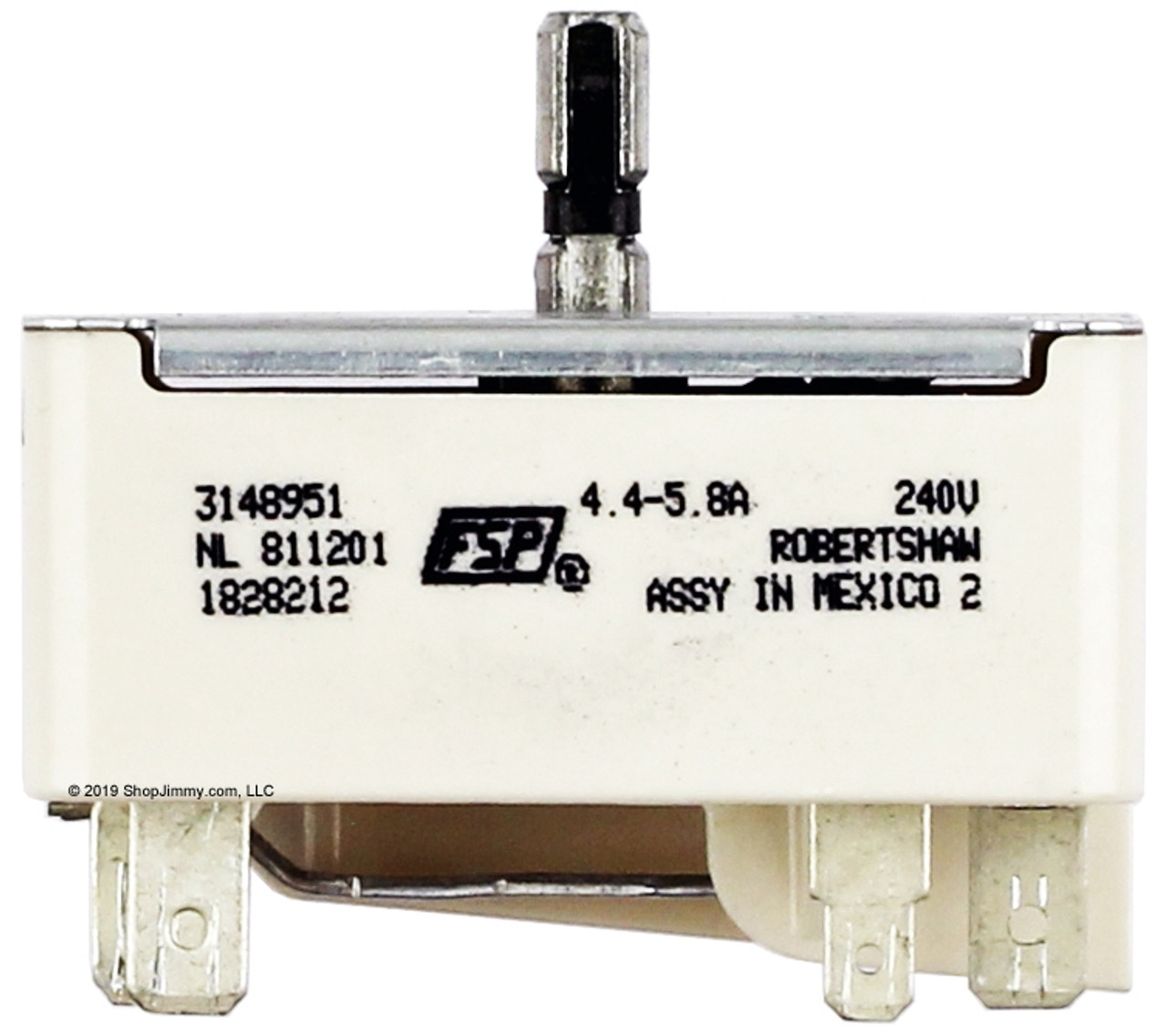 Whirlpool Oven Range Stove WP3149404 Surface Element Infinite Control Switch 