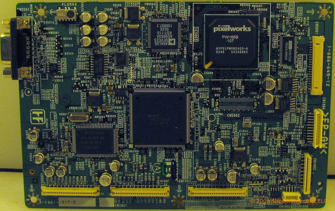 Sony A-1401-817-B (1-686-649-12) B Board