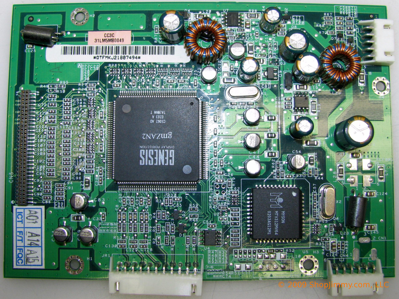 Gateway 31LM5MB0049 (2804009-01R6-1) Main Board for FPD1530